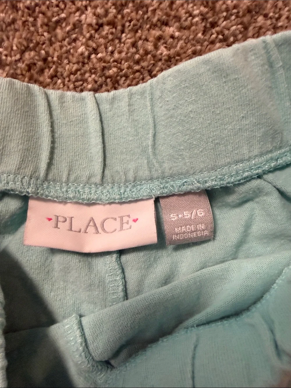 Mint Pull-On Shorts & Pink Star Shorts